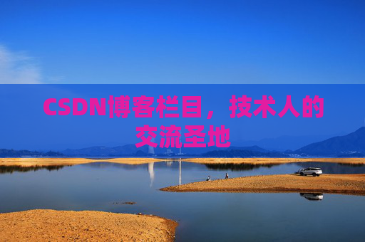 CSDN博客栏目，技术人的交流圣地